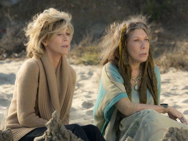 Jane Fonda and Lily Tomlin